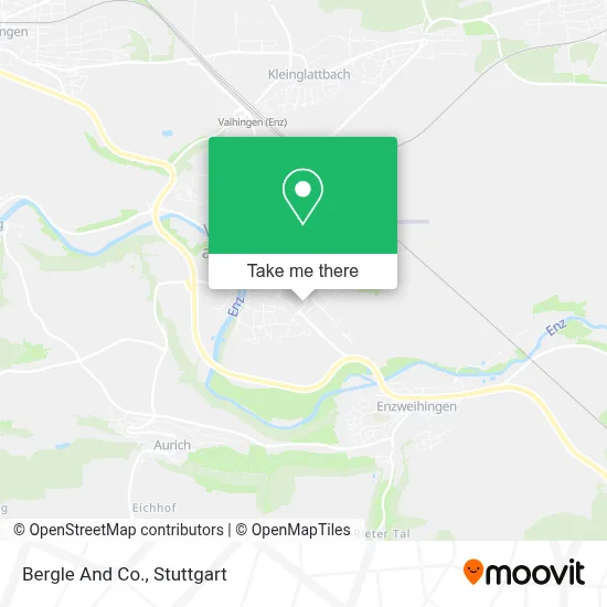 Bergle And Co. map
