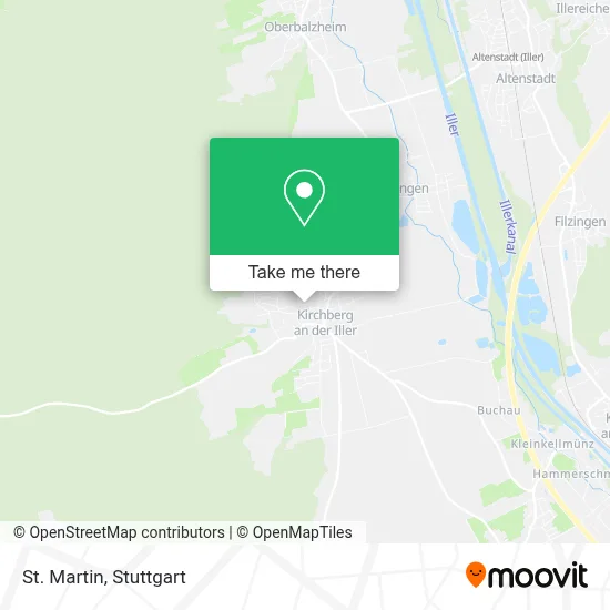 St. Martin map