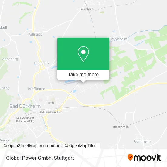 Global Power Gmbh map