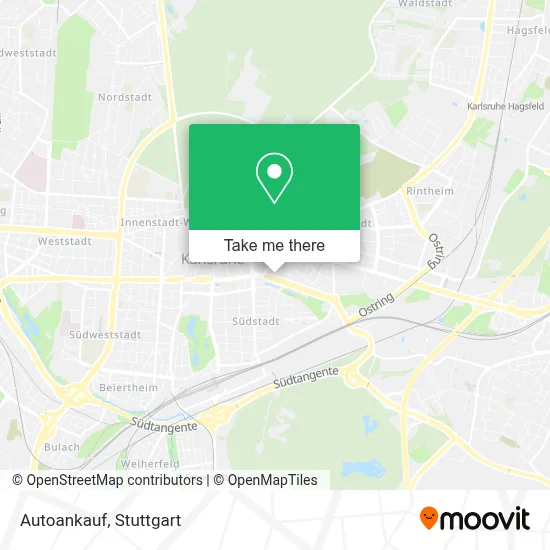 Autoankauf map