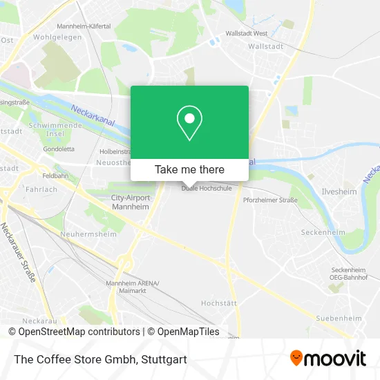 The Coffee Store Gmbh map