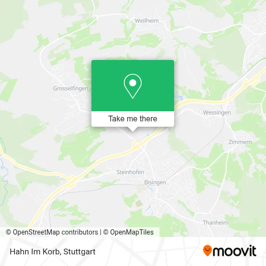 Hahn Im Korb map