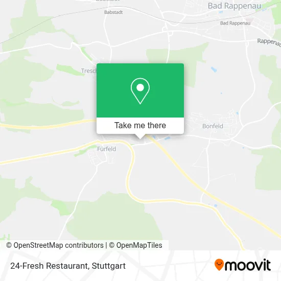 24-Fresh Restaurant map