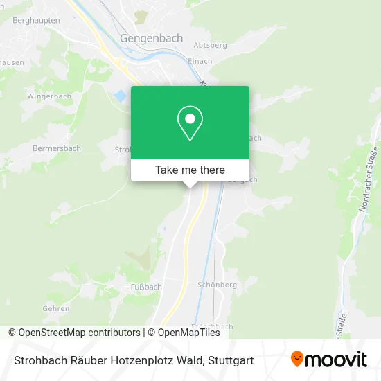Strohbach Räuber Hotzenplotz Wald map