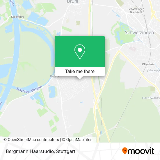 Bergmann Haarstudio map