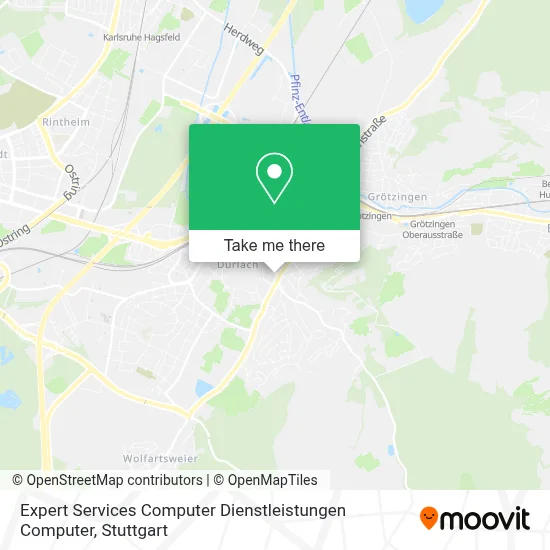 Expert Services Computer Dienstleistungen Computer map