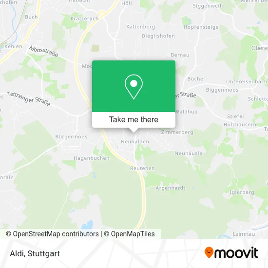 Aldi map
