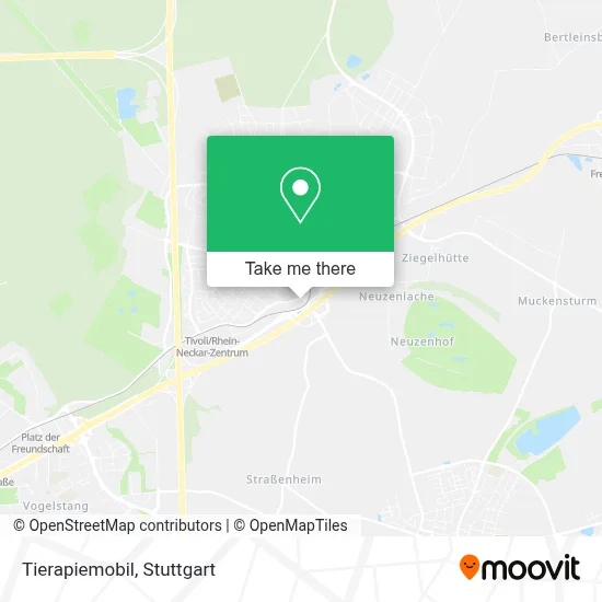 Tierapiemobil map