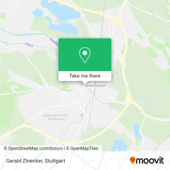 Gerald Zinecker map