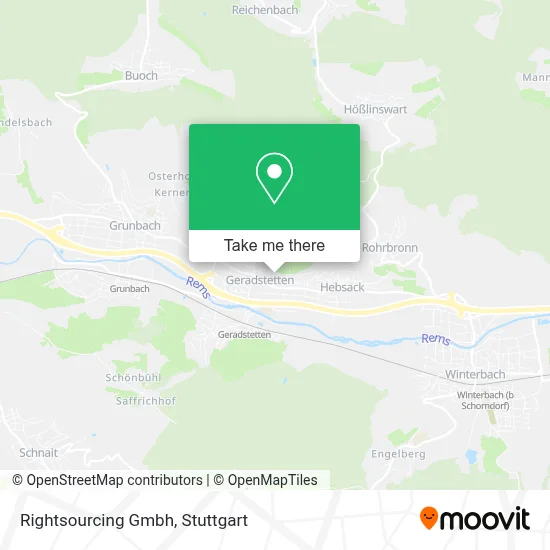 Rightsourcing Gmbh map