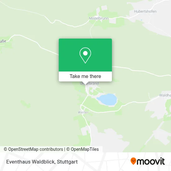 Eventhaus Waldblick map
