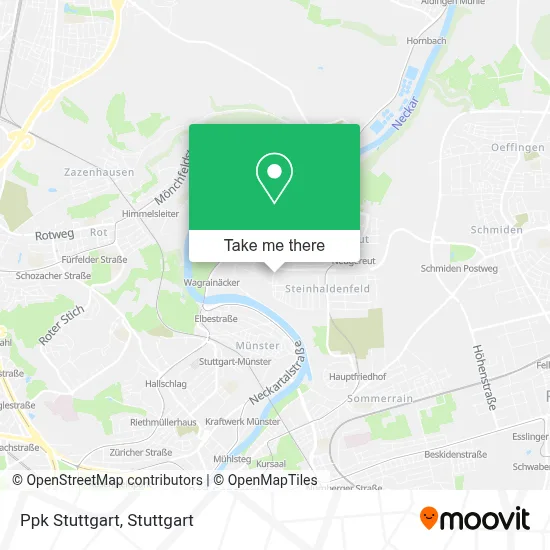 Ppk Stuttgart map