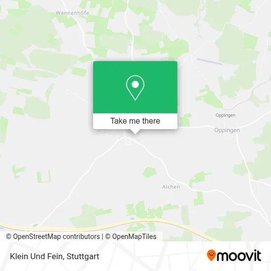 Klein Und Fein map