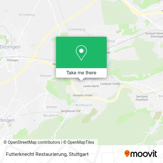 Futterknecht Restaurierung map