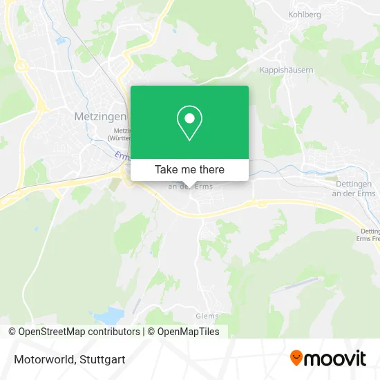 Motorworld map