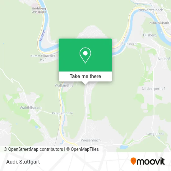 Audi map