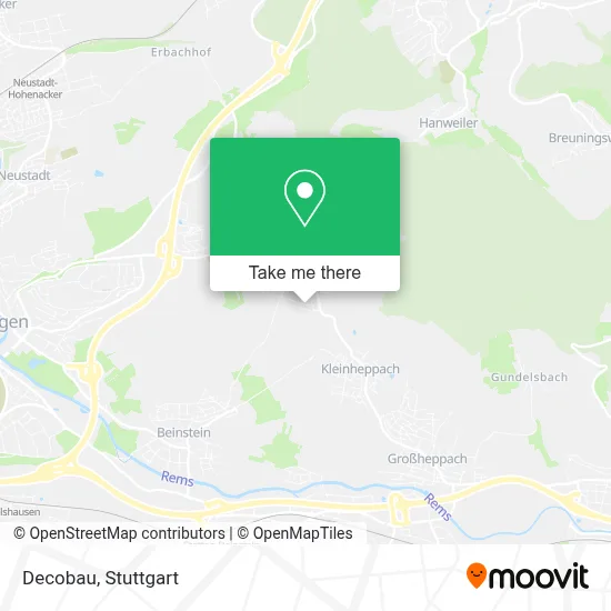 Decobau map