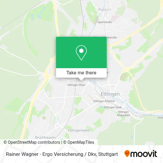 Rainer Wagner - Ergo Versicherung / Dkv map