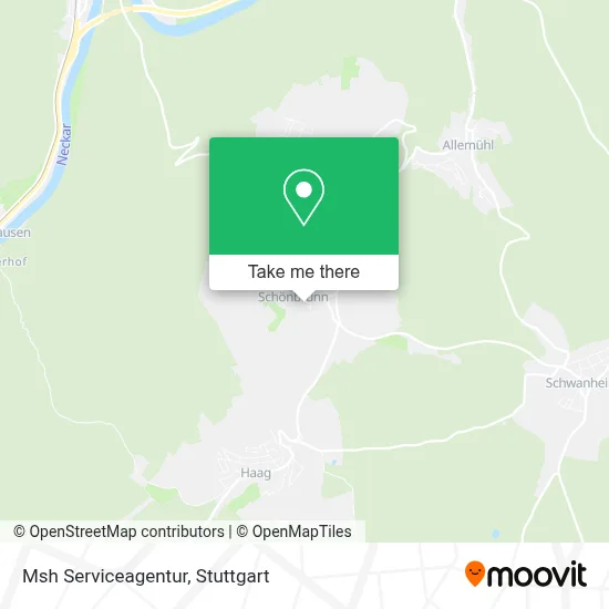 Msh Serviceagentur map