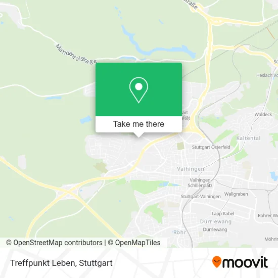 Treffpunkt Leben map