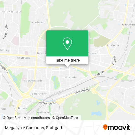 Megacycle Computer map