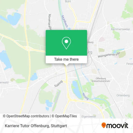 Karriere Tutor Offenburg map