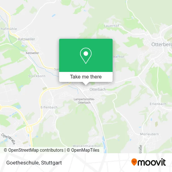 Goetheschule map