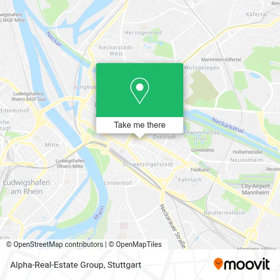 Alpha-Real-Estate Group map