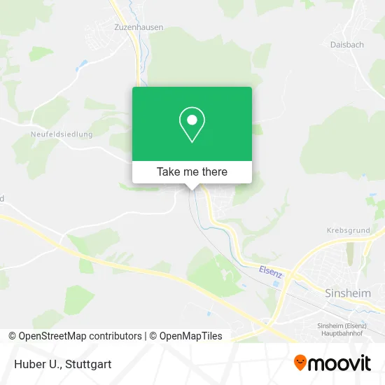 Huber U. map