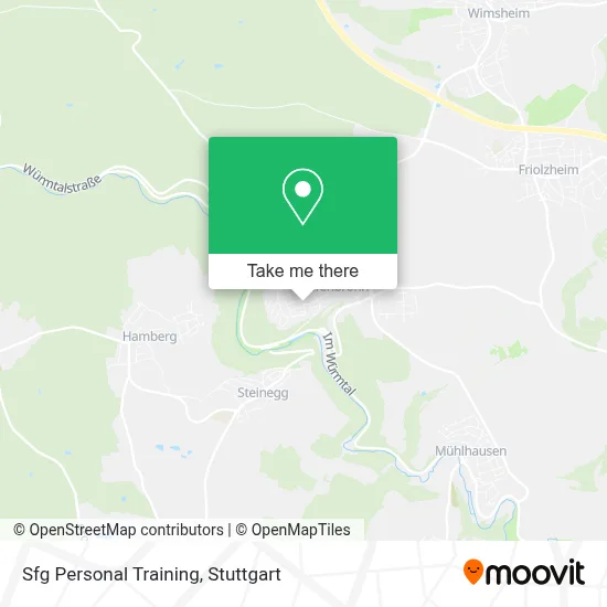 Sfg Personal Training map