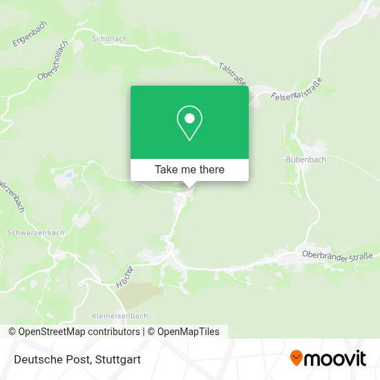 Deutsche Post map