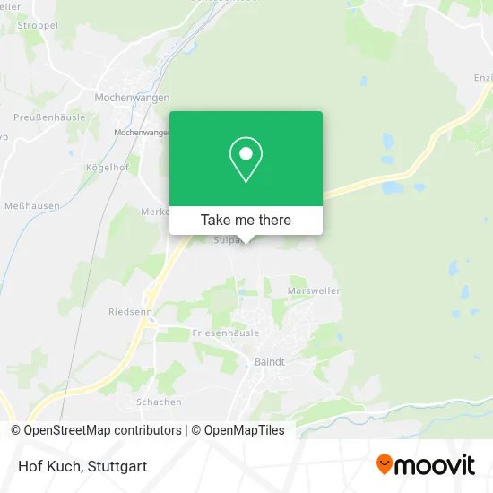 Hof Kuch map