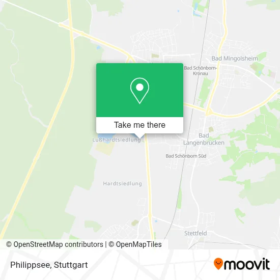 Philippsee map