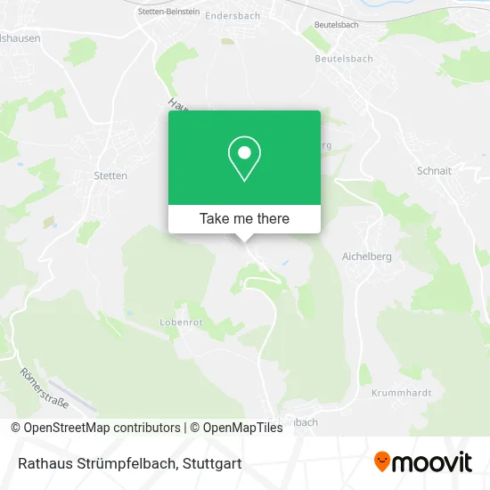 Rathaus Strümpfelbach map