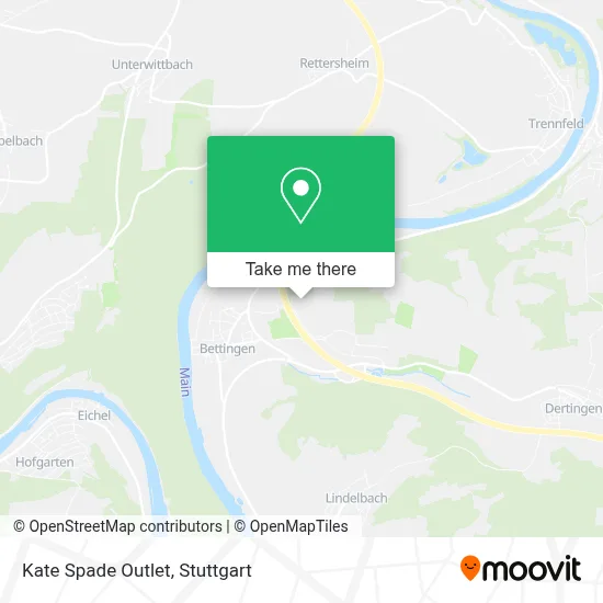 Kate Spade Outlet map