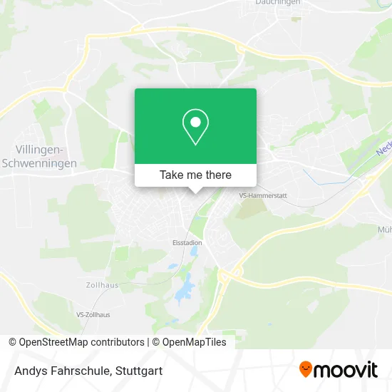 Andys Fahrschule map