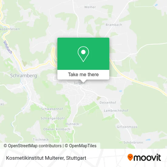 Kosmetikinstitut Multerer map