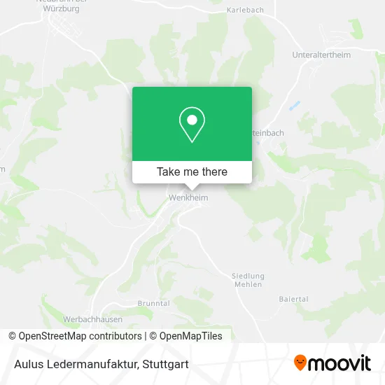 Aulus Ledermanufaktur map