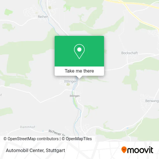 Automobil Center map