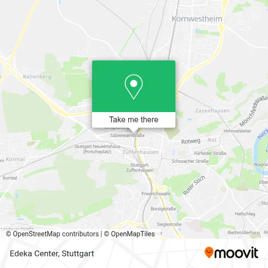 Edeka Center map