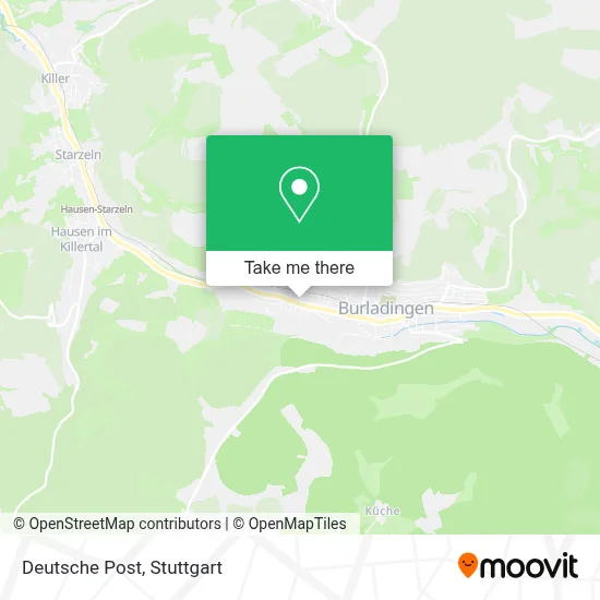 Deutsche Post map