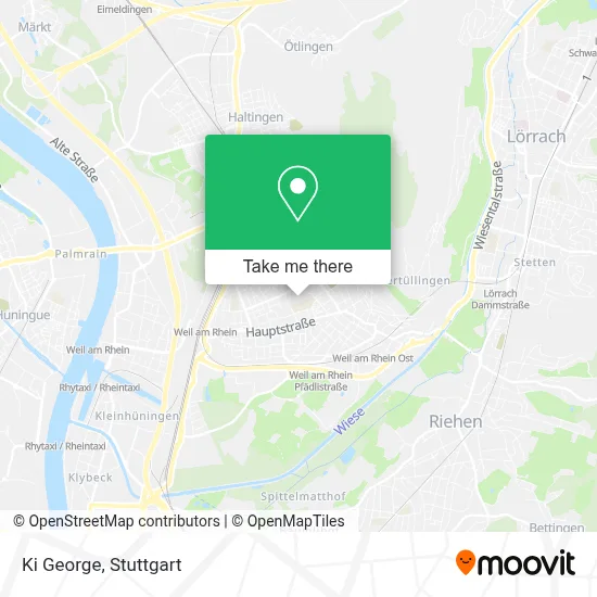 Ki George map
