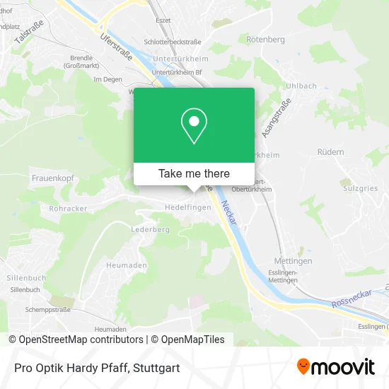 Pro Optik Hardy Pfaff map