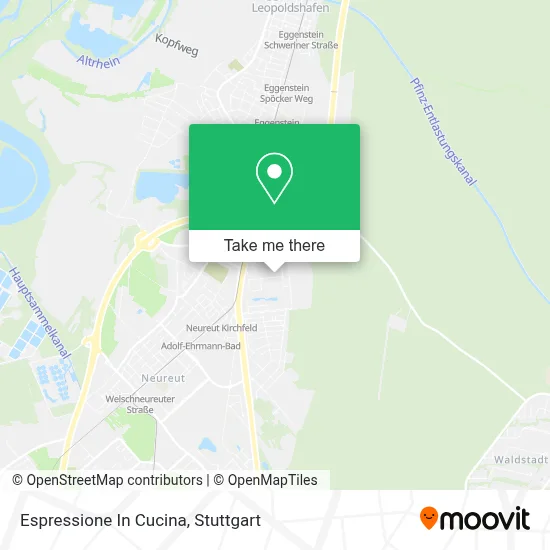 Espressione In Cucina map