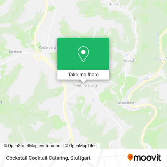 Cockstail Cocktail-Catering map