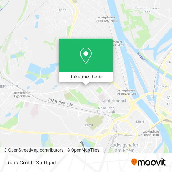 Retis Gmbh map