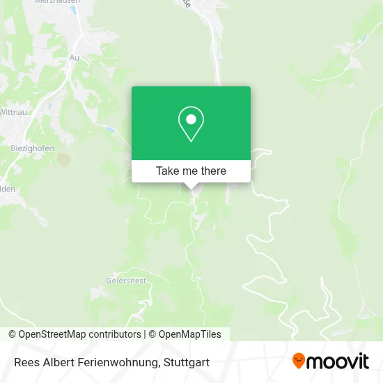 Rees Albert Ferienwohnung map