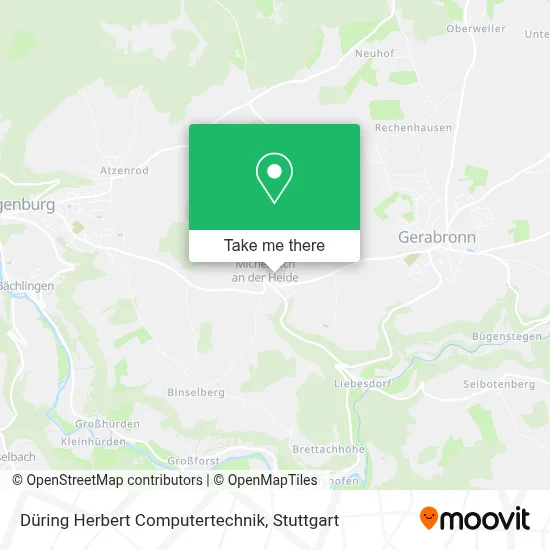 Düring Herbert Computertechnik map