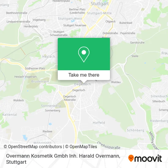 Overmann Kosmetik Gmbh Inh. Harald Overmann map