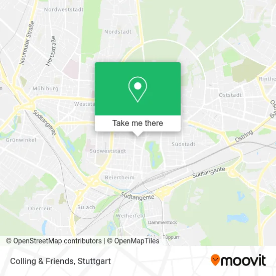 Colling & Friends map